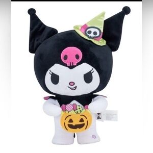 Hello Kitty & Friends Halloween Kuromi Stuffed Side Stepper Musical Toy 15"